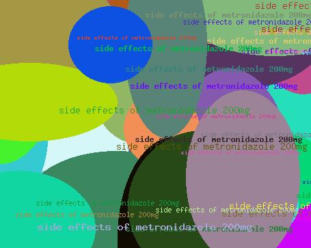 Side effects of metronidazole 200mg